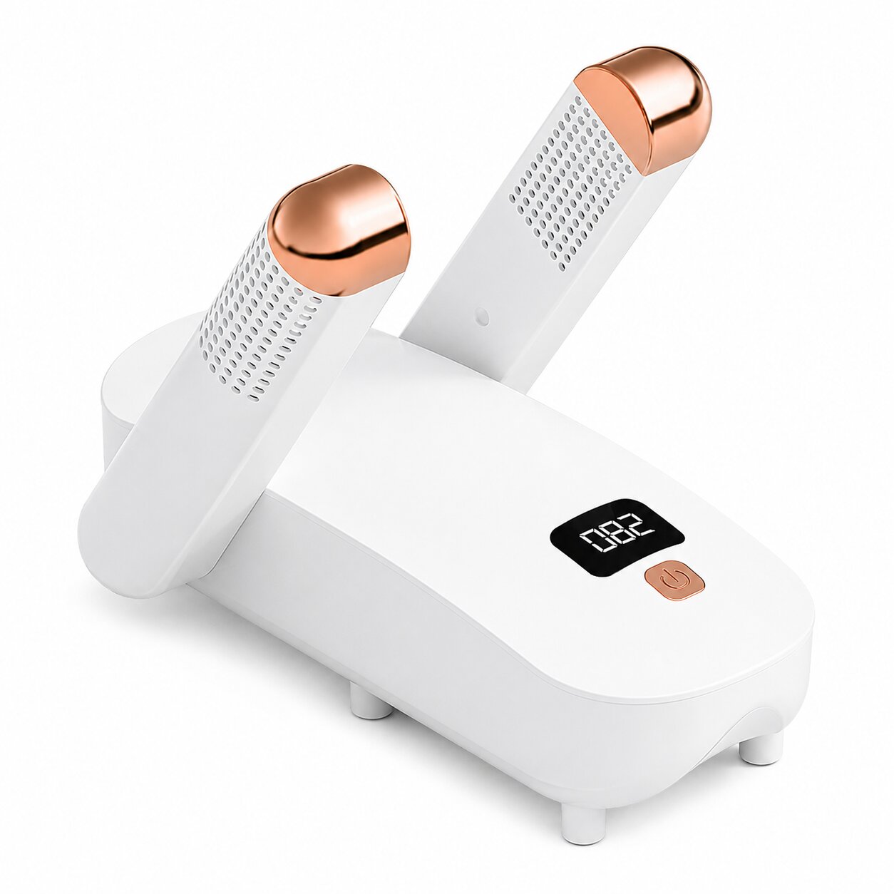 Nestora electric shoe dryer with LED timer display and one-touch power button