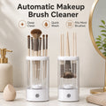 Nestora automatic makeup brush cleaner – USB electric brush washer with brushes drying on top